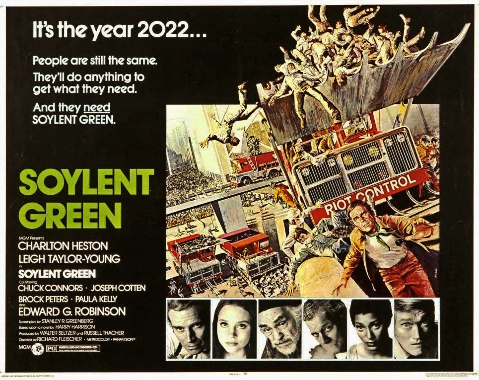 Soylent Green' predicted an even worse 2022 (Viewpoint) - masslive.com