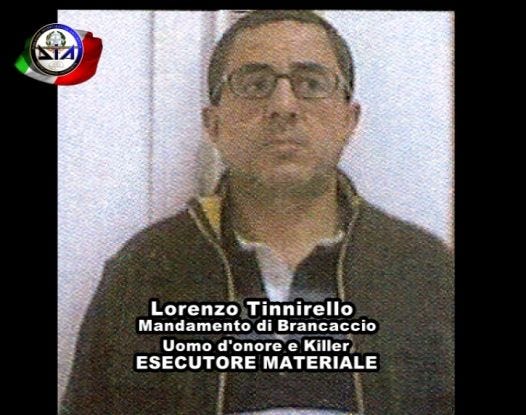 Lorenzo Tinnirello (January 28, 1960) Reggente famiglia di Corso dei Mille  1993-94. Arrested on 27 August 1994. life imprisonment | Mafia, Crimine