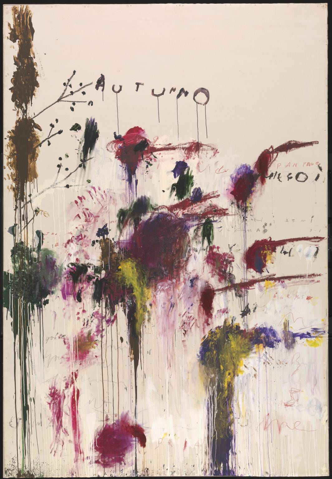 Quattro Stagioni: Autunno', Cy Twombly, 1993–5 | Tate