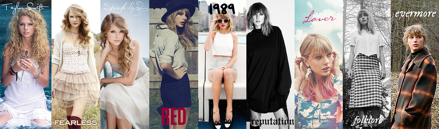 Taylor Swift All Eras as of Jan 2021 : r/TaylorSwift
