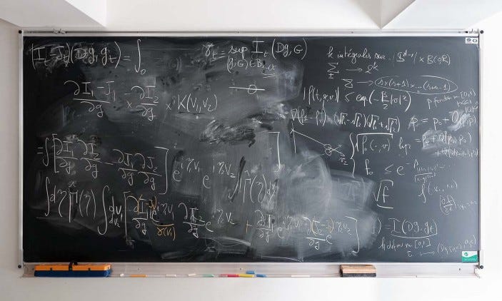 The mathematical chalkboard society | Nature Physics
