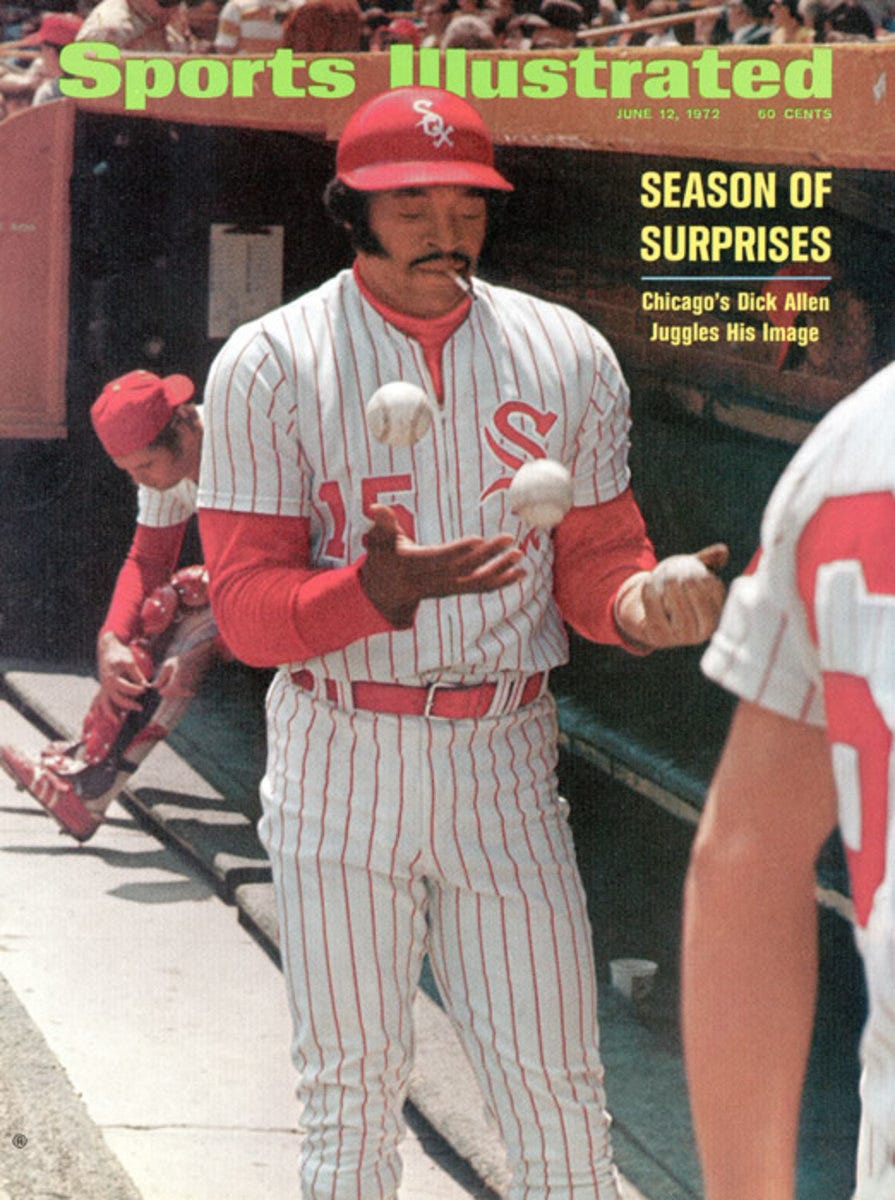 Dick Allen SI cover: The story behind the iconic 1972 photo - Sports  Illustrated