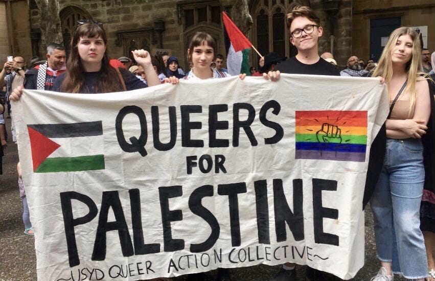 Queers for Palestine” and the Death of Irony — Queer Majority