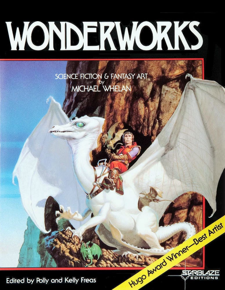 Book cover for WONDERWORKS featuring THE WHITE DRAGON