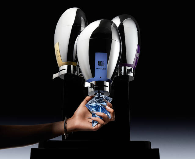 Refill your bottle at the Mugler Fountain - MUGLER