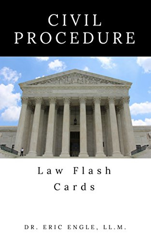 Civil Procedure: Quizmaster Law Flash Cards by [Eric Engle]
