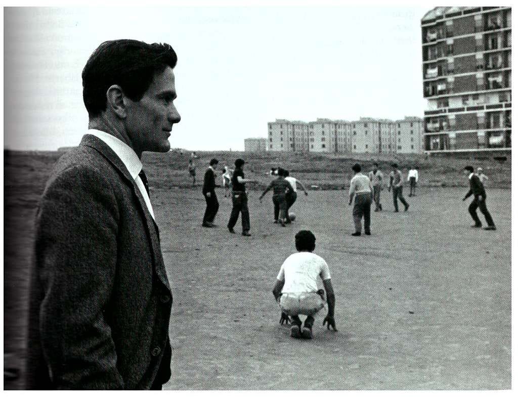 Pasolini 1960, Italian movie advertisement