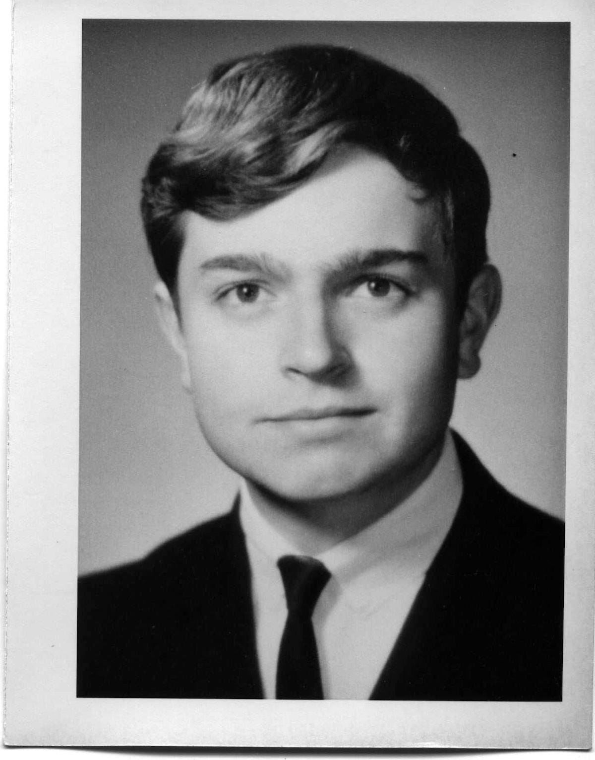 Beth at her high school graduation, 1968. She shares, “Within a year and a half, I would have a walking nervous breakdown, but within another six months the lightbulb went off over my head and I realized I was who I’d always believed myself to be, and started walking the path of transition.” Photo courtesy of Beth Elliott.