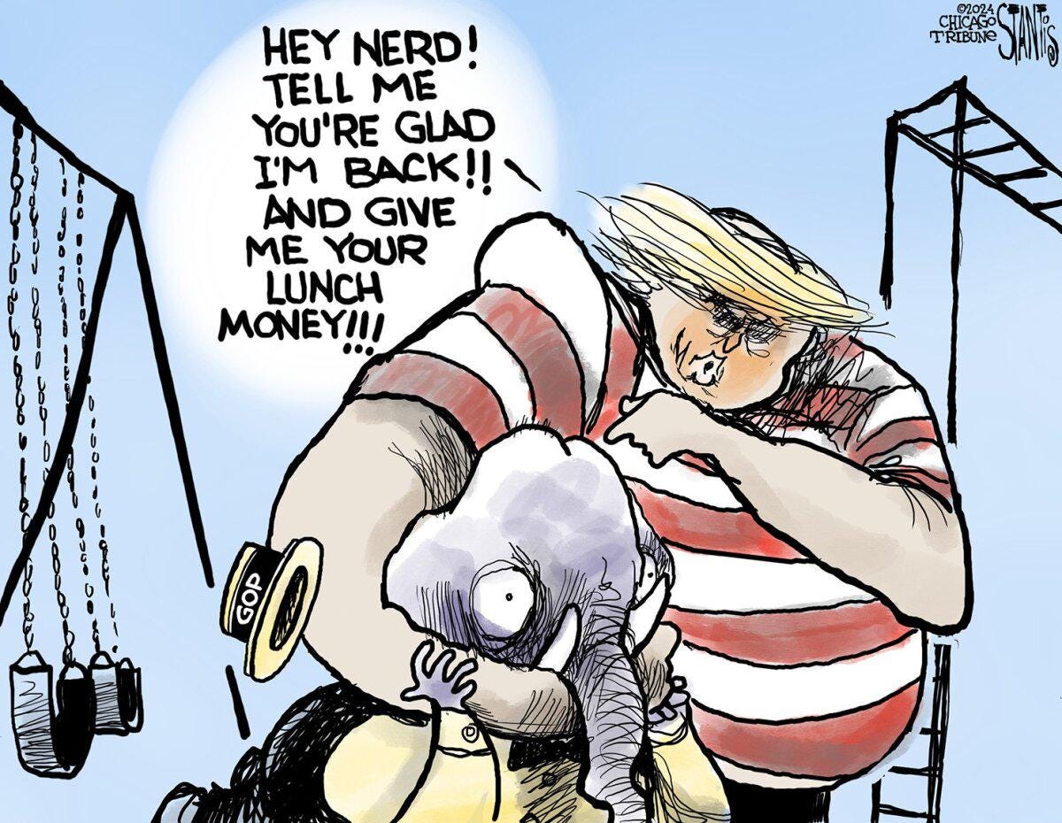 Trump the bully : r/PoliticalHumor
