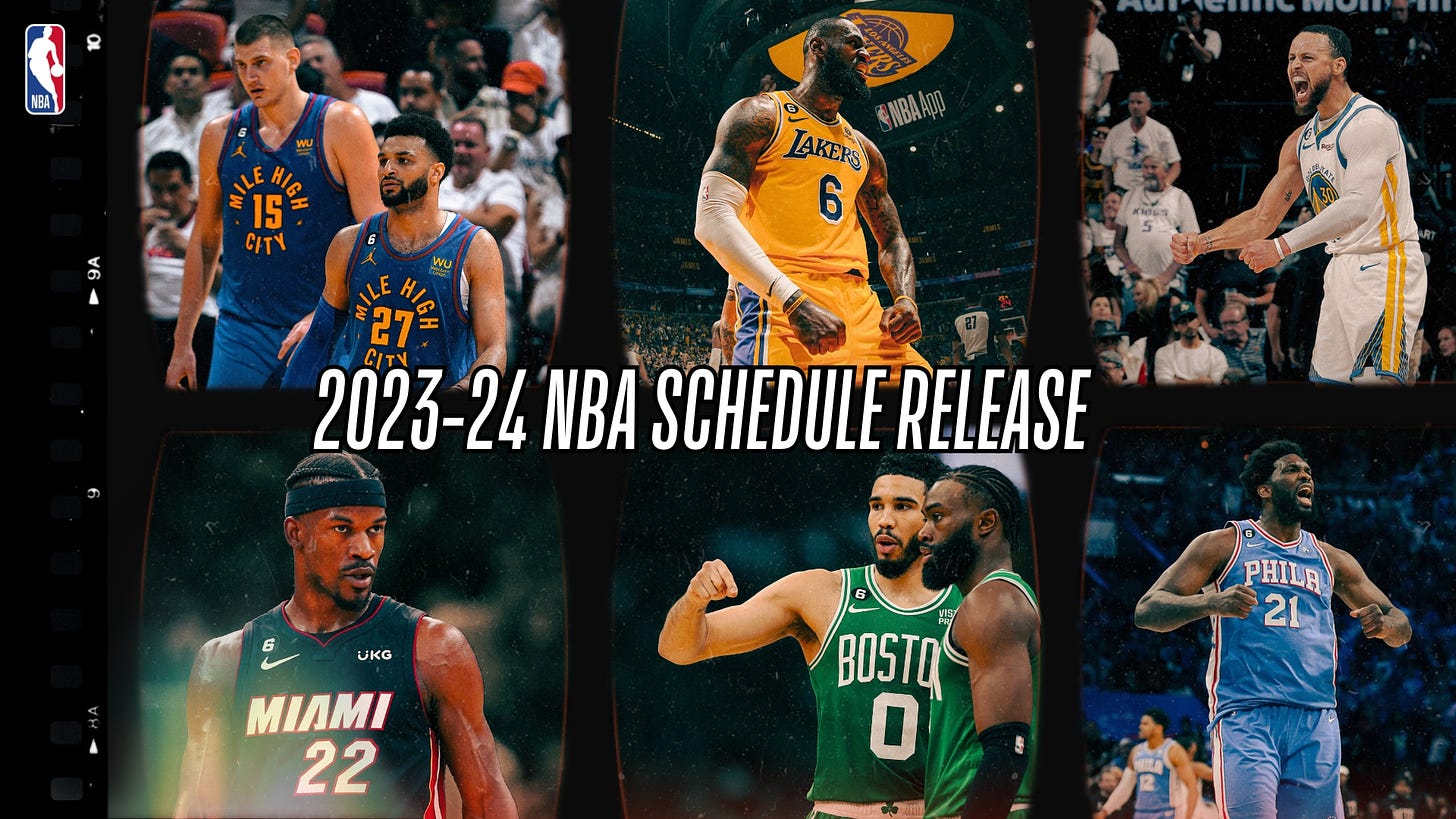 NBA announces schedule for 2023-24 season | NBA.com