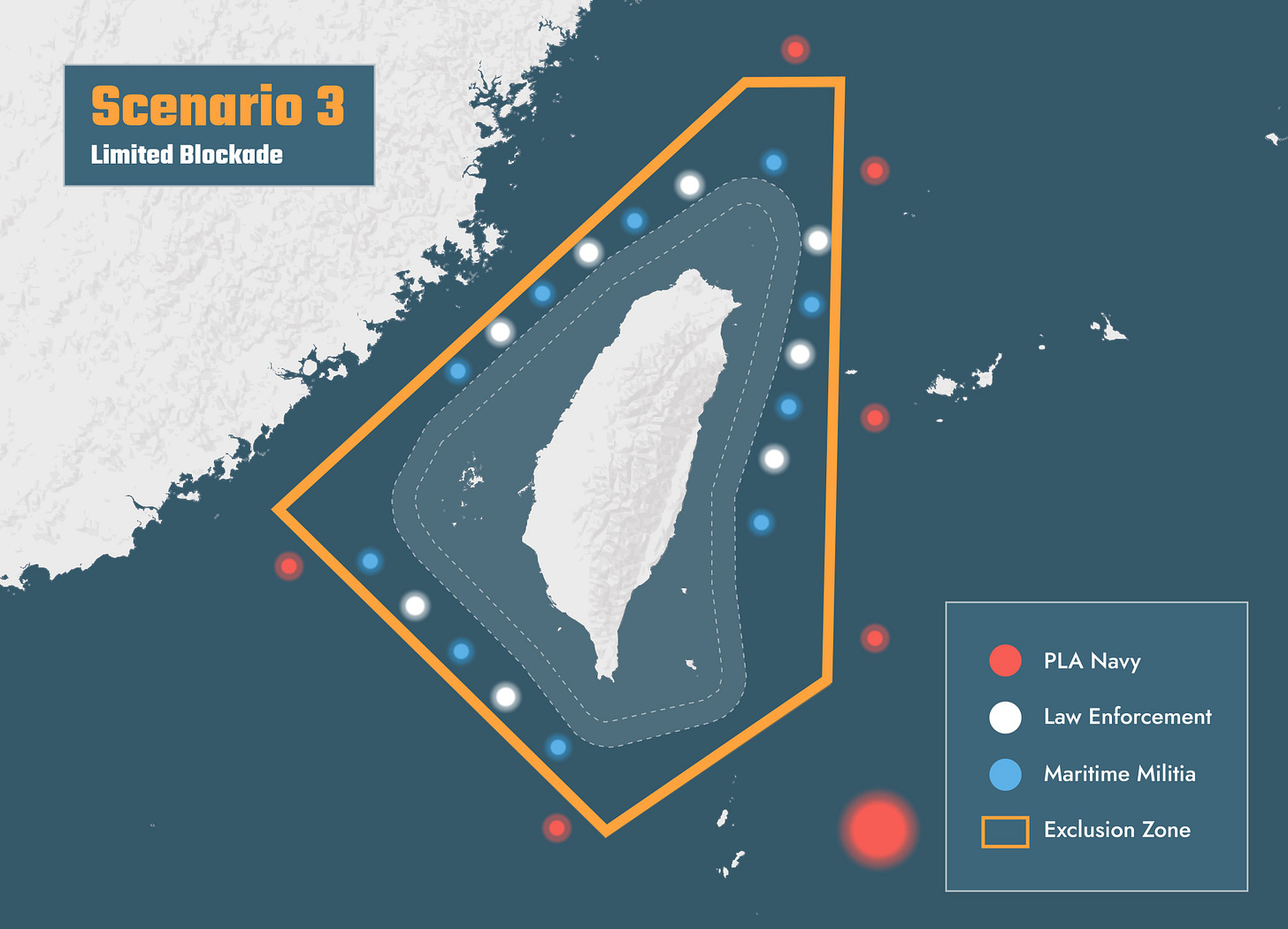 How China Could Blockade Taiwan How China Could Blockade Taiwan