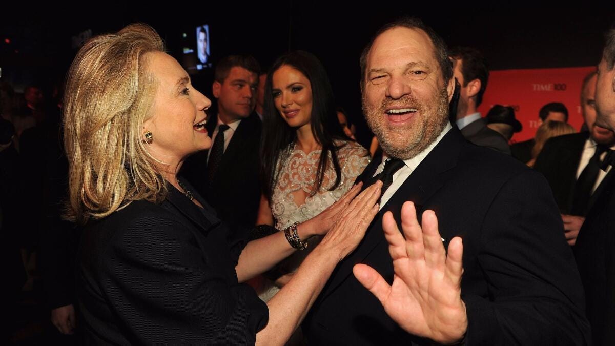 Senators start giving away money Harvey Weinstein donated to them - Los ...