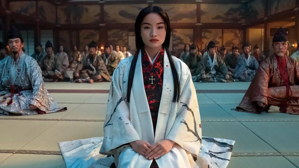 Anna Sawai stars as the proud and honorable Mariko in Shōgun