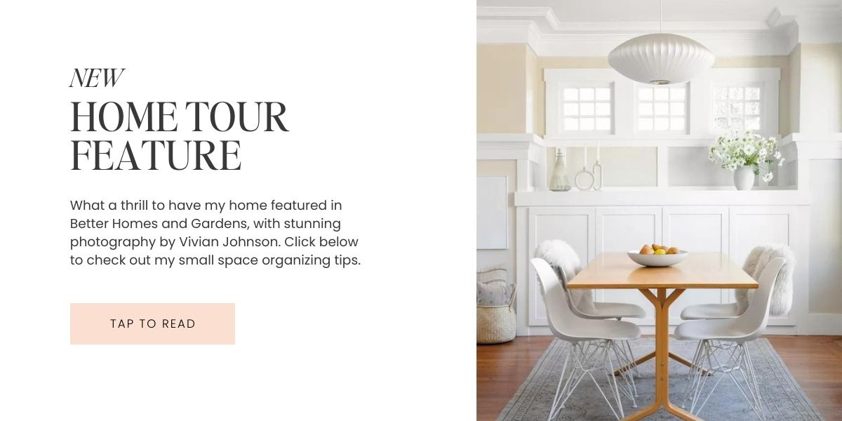 Williams Sonoma x Minimalista - Shira Gill - Organize your home, simplify  your life.