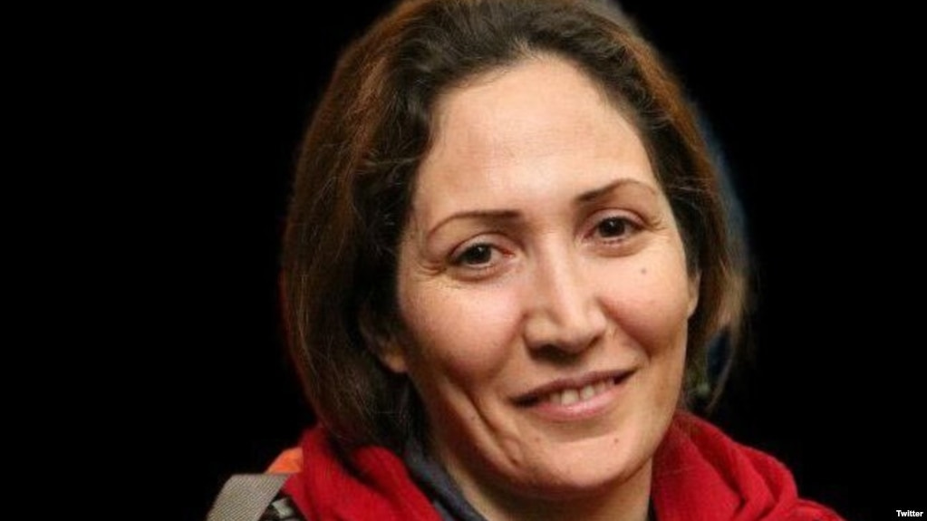 Iranian labor activist Sharifeh Mohammadi (file photo)