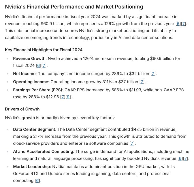 AI Agent: Market Research for Nvidia