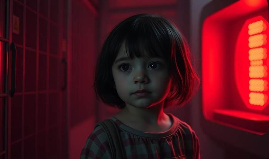 A child looking at the camera

AI-generated content may be incorrect.