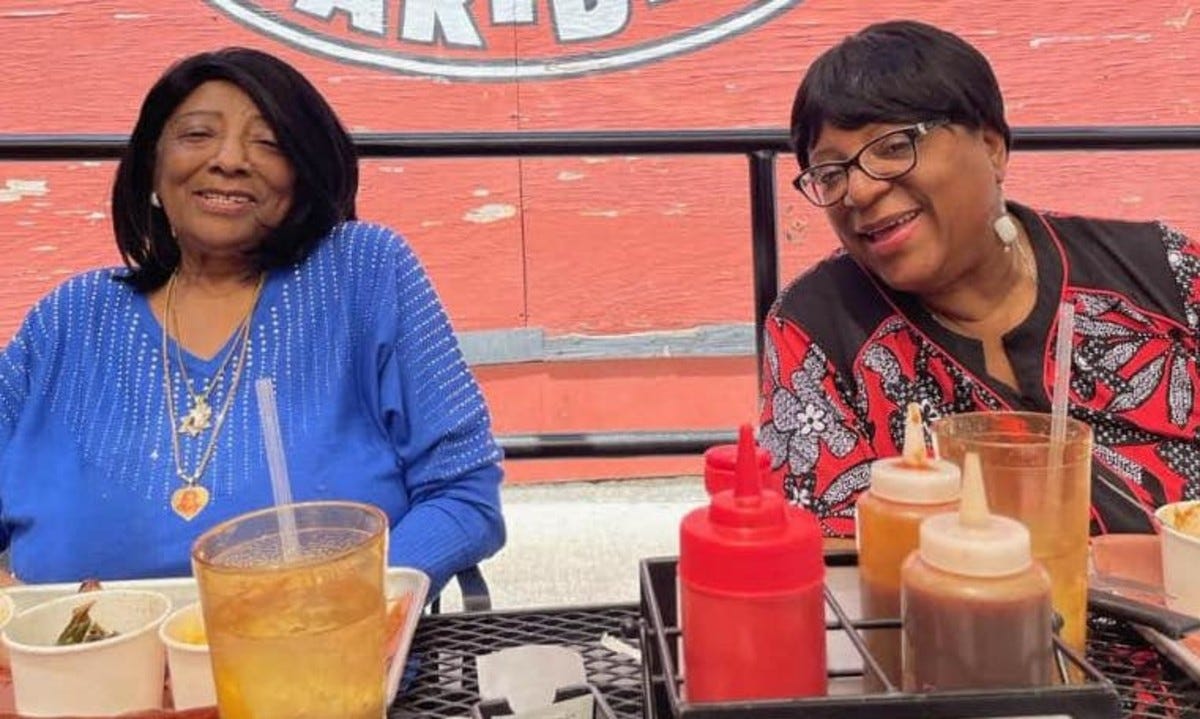 Barbara from Harlem with her daughter Bebe Diamond