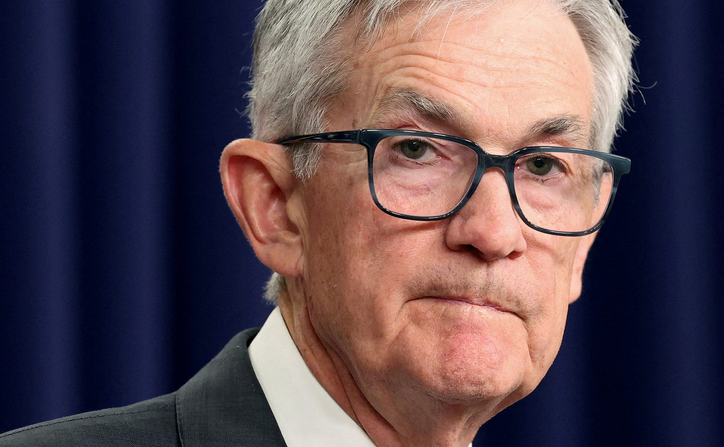 Federal Reserve Chair Jerome Powell speaks at a press conference in Washington