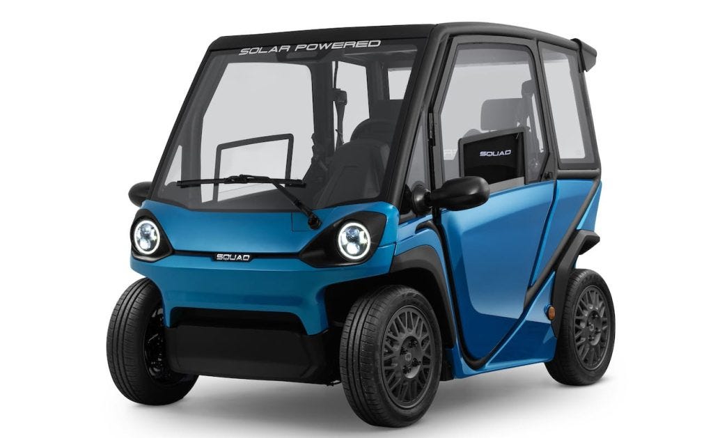 squad mobility solar lsv microcar