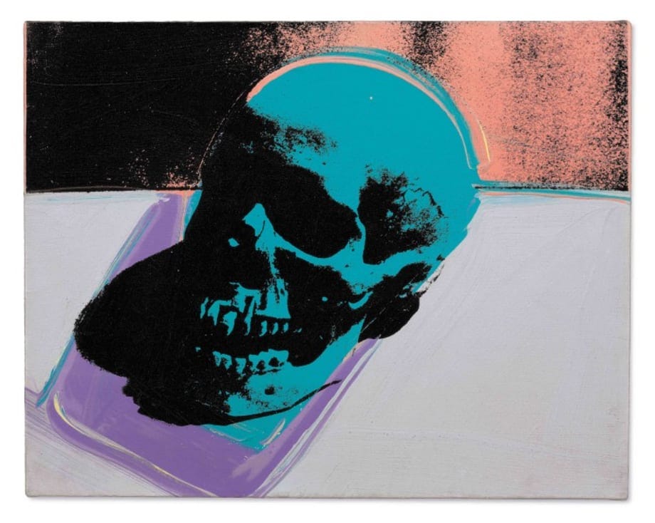 Skull by Andy Warhol