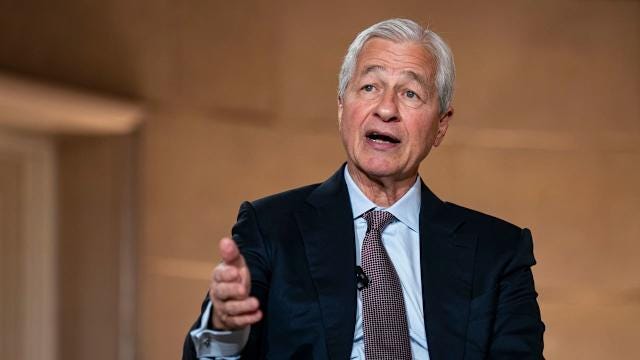 Jamie Dimon says a recession is still a possibility: 'I wouldn't take it  off the table at this point'