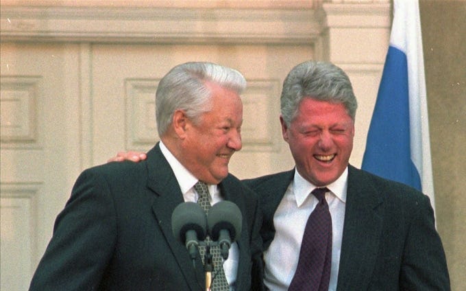 Boris Yeltsin suggested secret meeting on submarine with Bill Clinton,  transcripts reveal