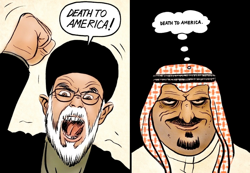 iroon.com: Cartoons: Saudi Influence