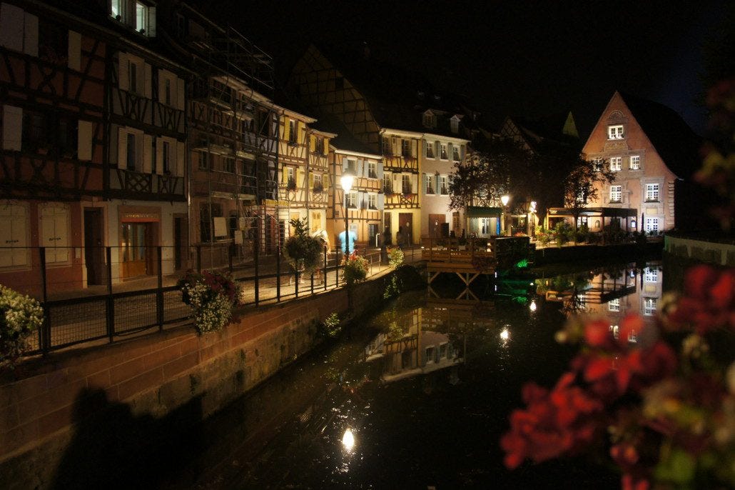Colmar in the Alsace region. We stayed with a friend of mine I hadn't seen since studying abroad in Sweden.