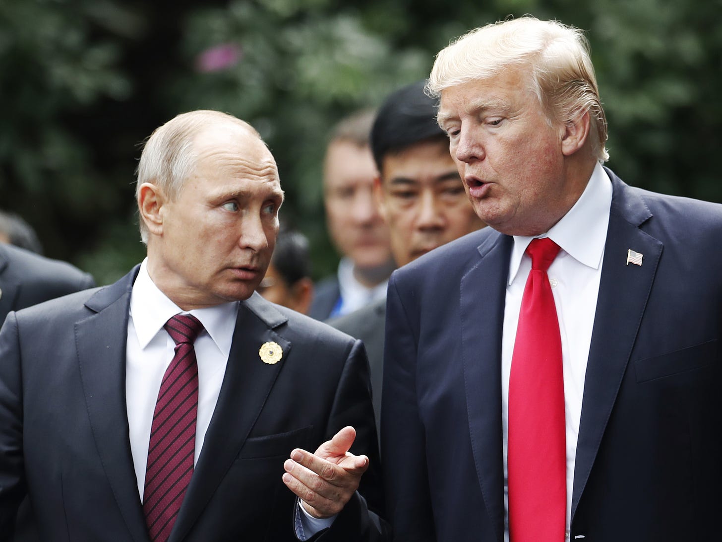 President Donald Trump Said Vladimir Putin Again Denied Interfering In The  2016 U.S. Election : The Two-Way : NPR