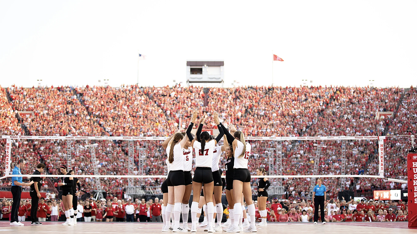 Nebraska volleyball breaks world record for women's sporting event  attendance on 'Volleyball Day in Nebraska' - NCAA.org