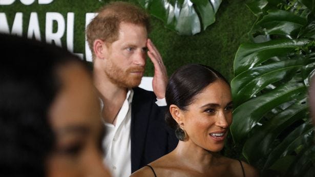 Harry and Meghan slammed for 'insensitive' Jamaica trip as they skip visit  to sick Royals - Mirror Online