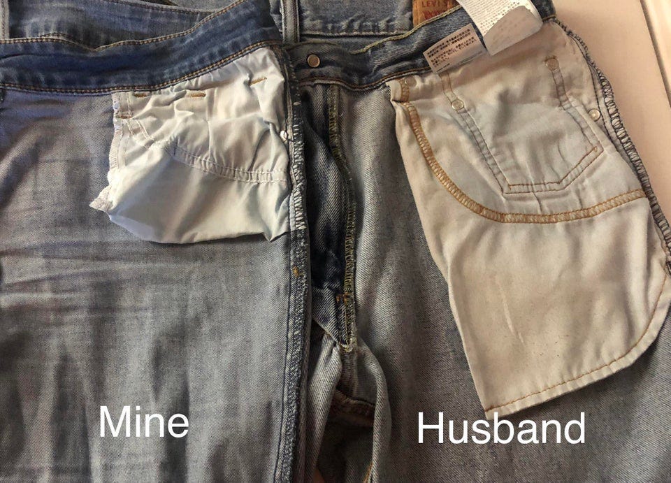 Why are women pockets smaller than men's pockets? : r/assholedesign