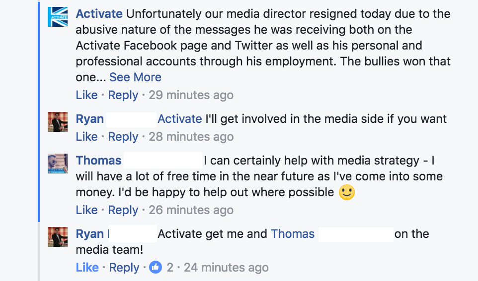 Activate Media Team Thread