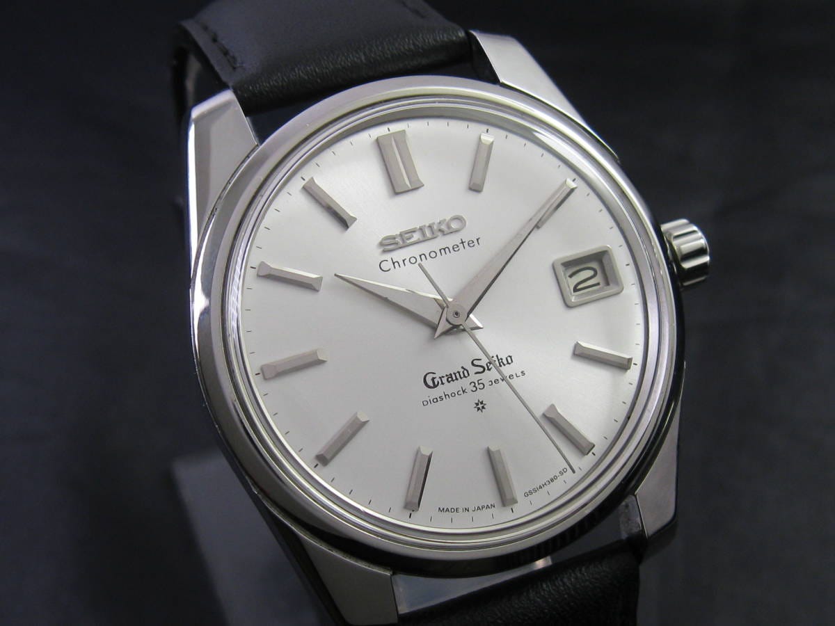 Grand Seiko/Grand Seiko GS Second Model Chronometer Ref.43999 Cal.430 SD Dial Manual Winding Overhaul/Polished Manufactured in 1964