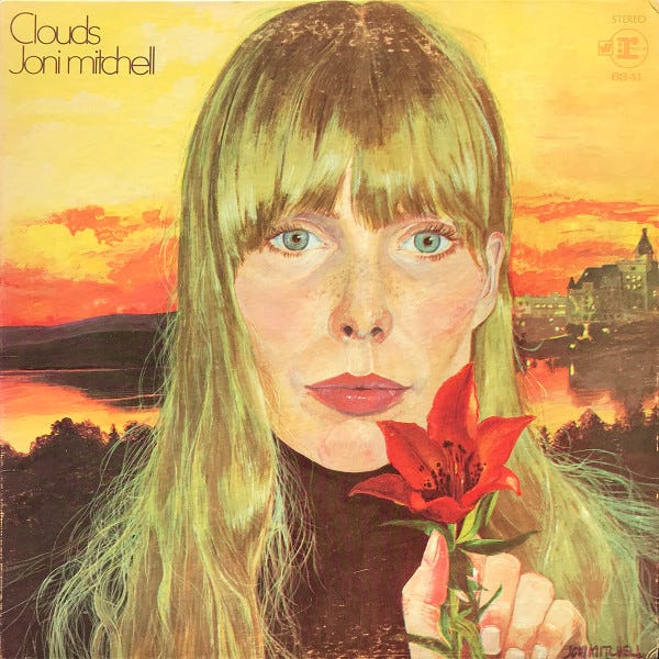 Joni Mitchell – Clouds (1969, Tri-color, Vinyl) - Discogs