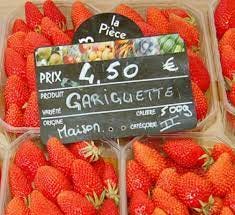 Gariguette strawberries - Le Seguinet