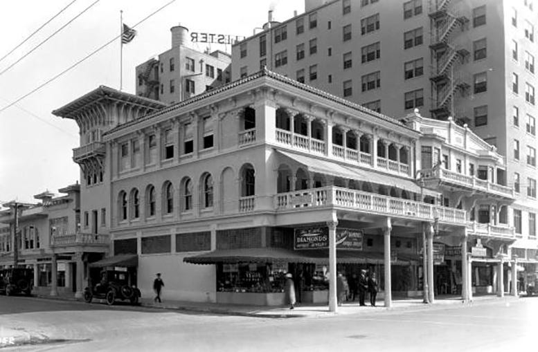 Figure 2: Elks Lodge in Downtown Miami in 1924