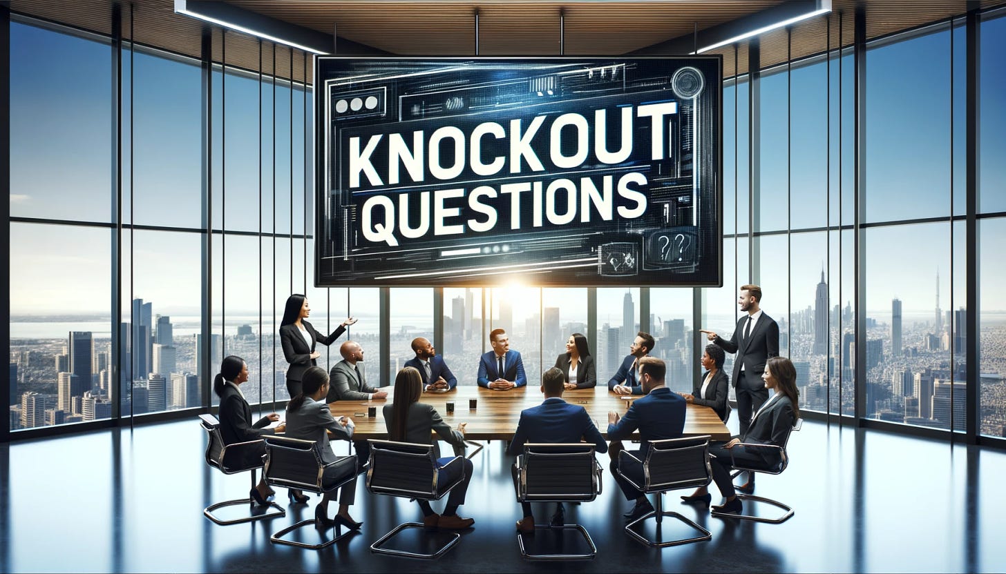 How to Answer Knockout Questions