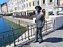 Joyce's statue in Trieste
