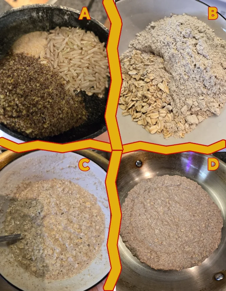 Turning oats into plant based pizza dough