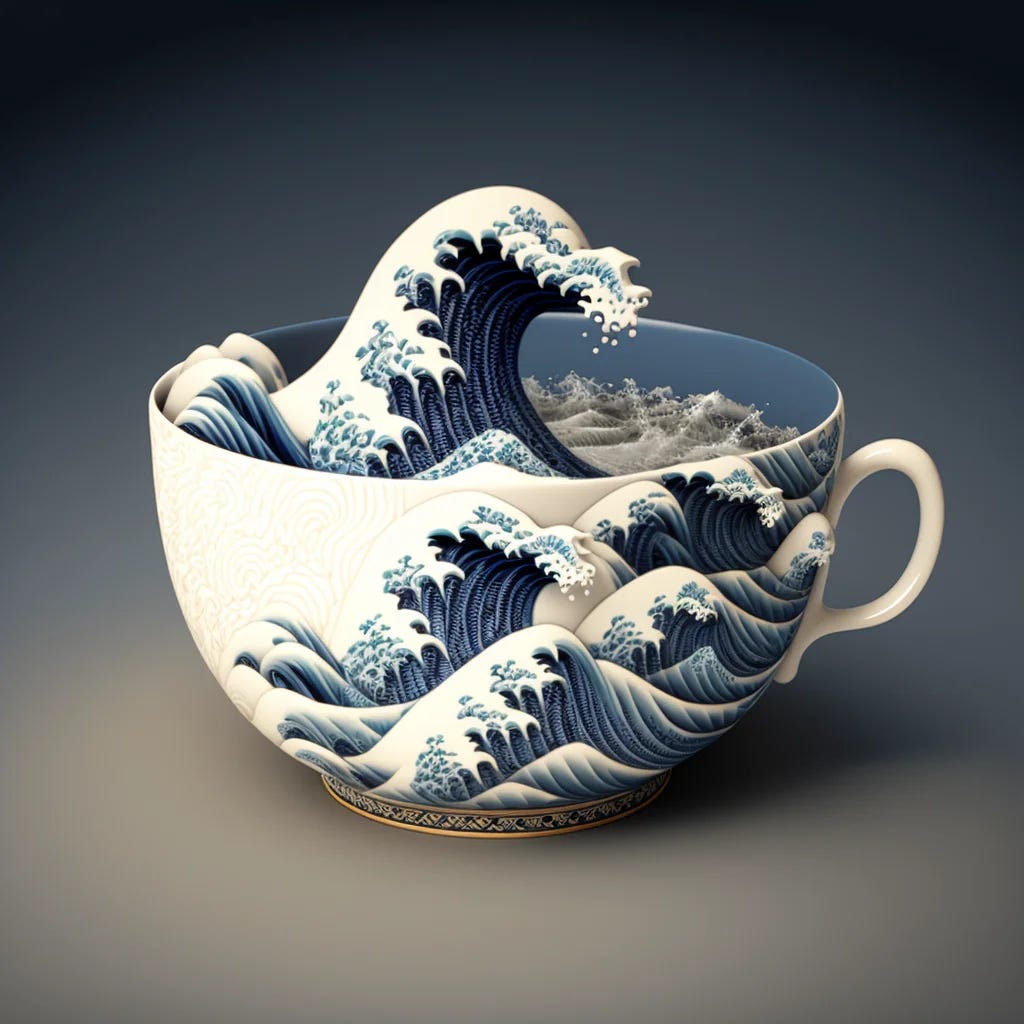 Tempest in a tea cup.