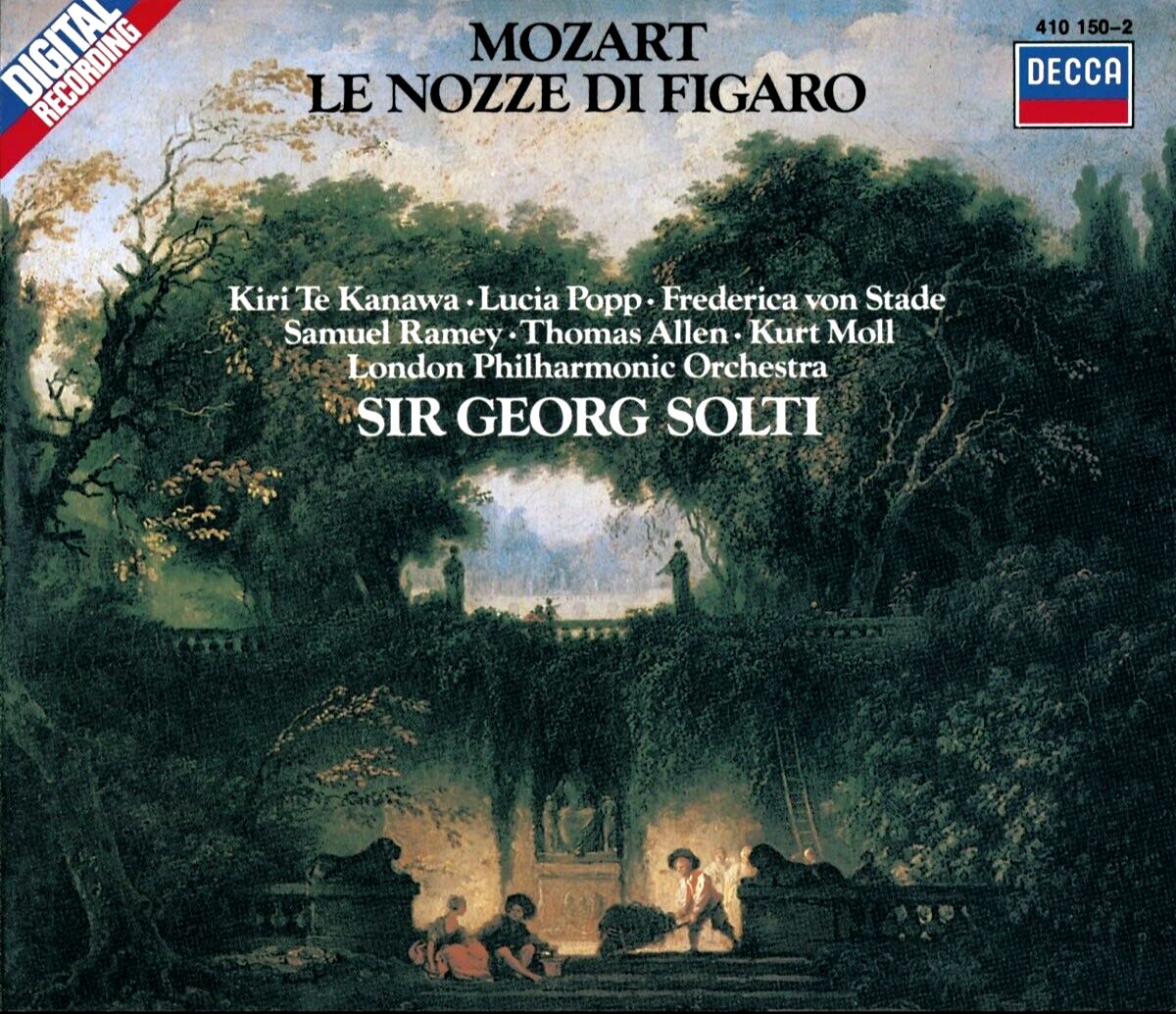 Mozart Le Nozze di Figaro SIR GEORG SOLTI Decca 3CD Box 410150-2 PDO Full Silver - Picture 1 of 1
