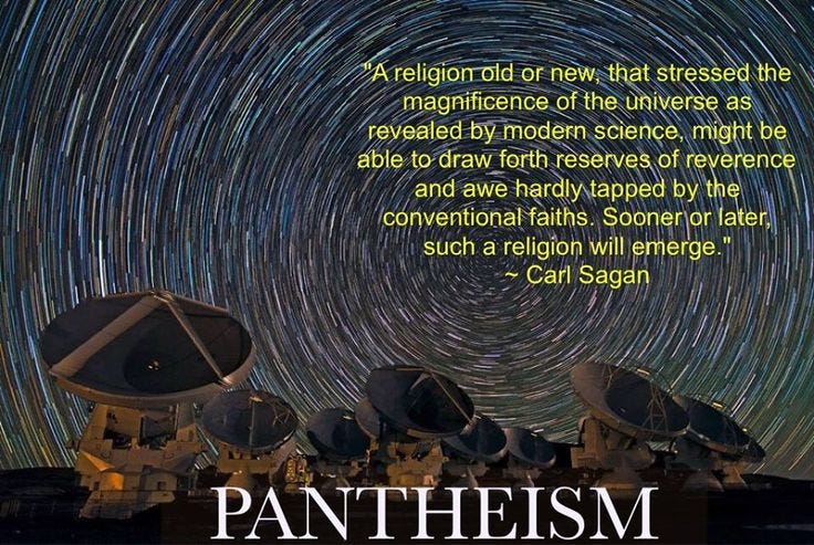 Pantheism | Pantheism, Nature quotes, Carl sagan
