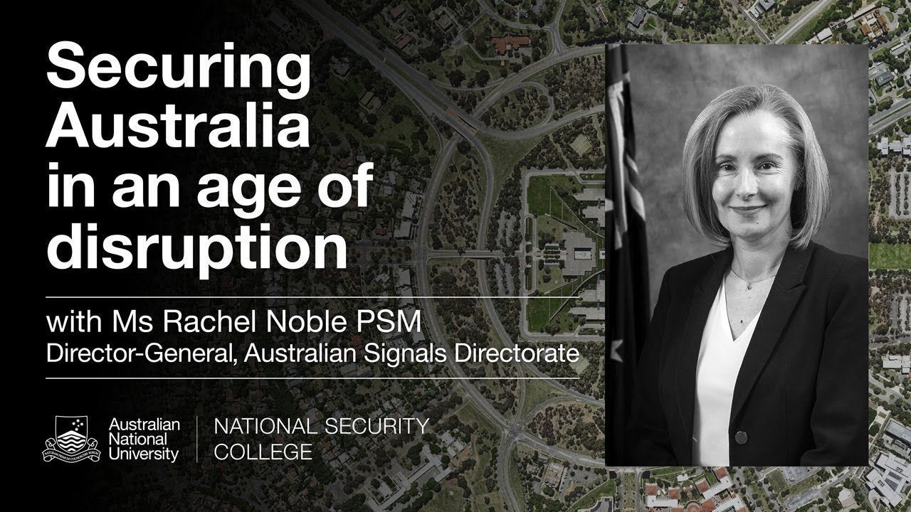 Profile of a spymaster: from knitting to code breaking - the life and career of Australia’s first female intelligence agency boss, Rachel Noble