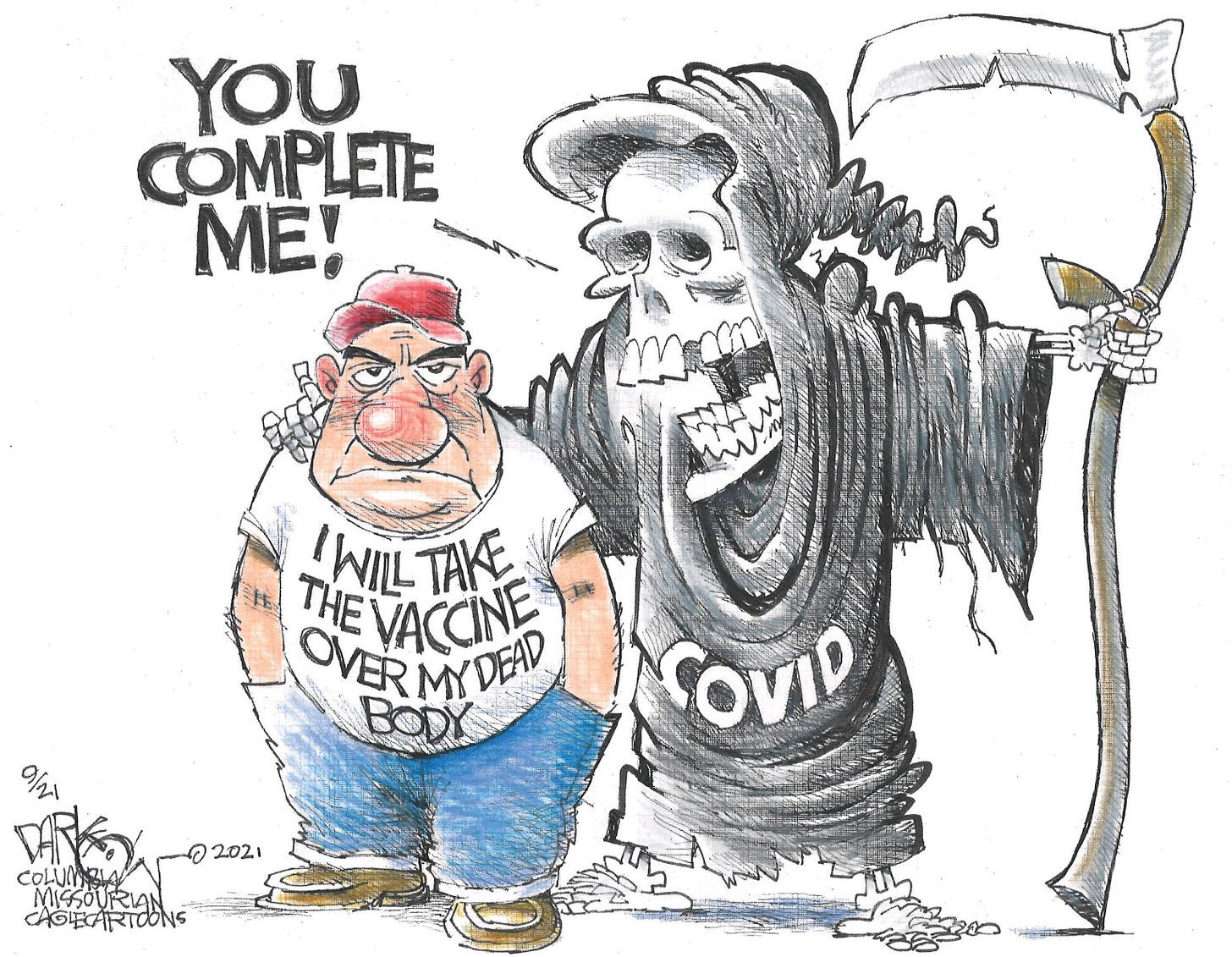 COVID anti-vaxxers