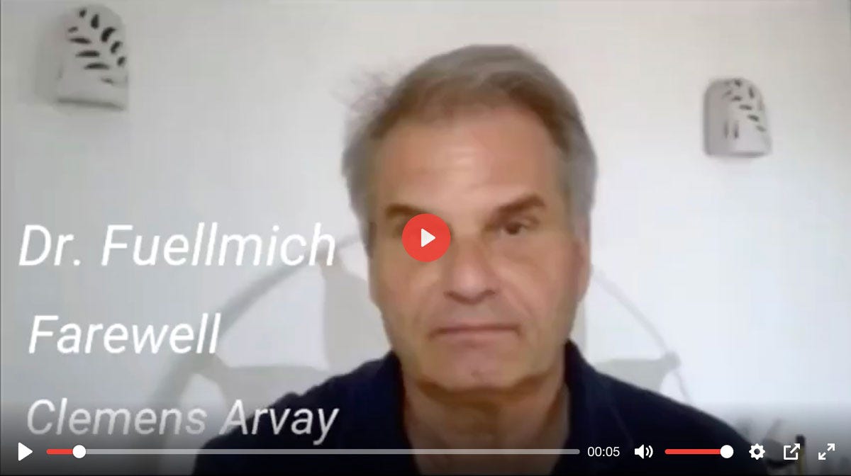 Reiner Fuellmich on Clemens Arvay's Death