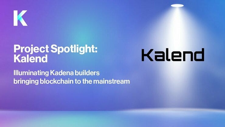 Kadena features Kalend on their latest project spotlight
