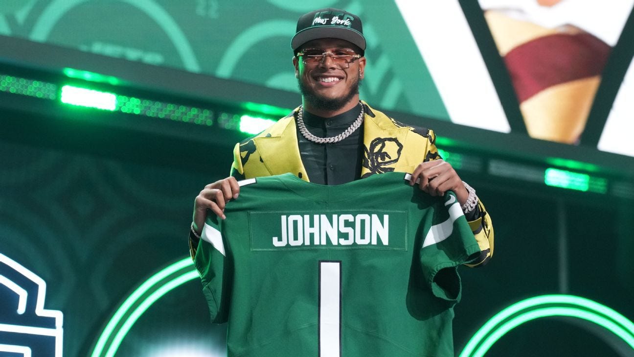 New York Jets' Jermaine Johnson II: From Last Chance U to first-round pick  - ESPN - New York Jets Blog- ESPN