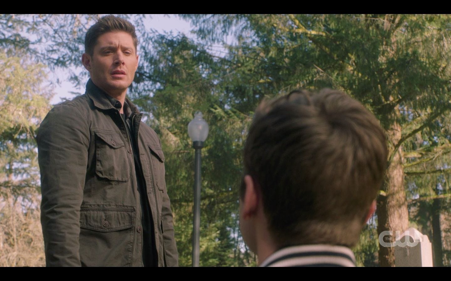 Dean Winchester chooses not to shoot Jack on knees SPN 14.20